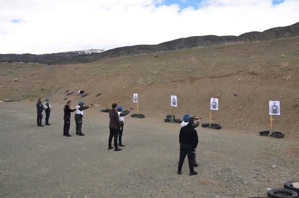 Emniyetten Orman Bölge Personeline Atış Eğitimi