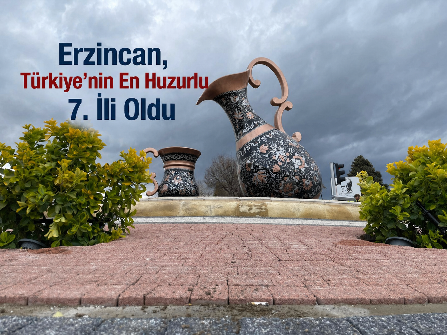 Erzincan, Türkiye’nin En Huzurlu 7. İli Oldu