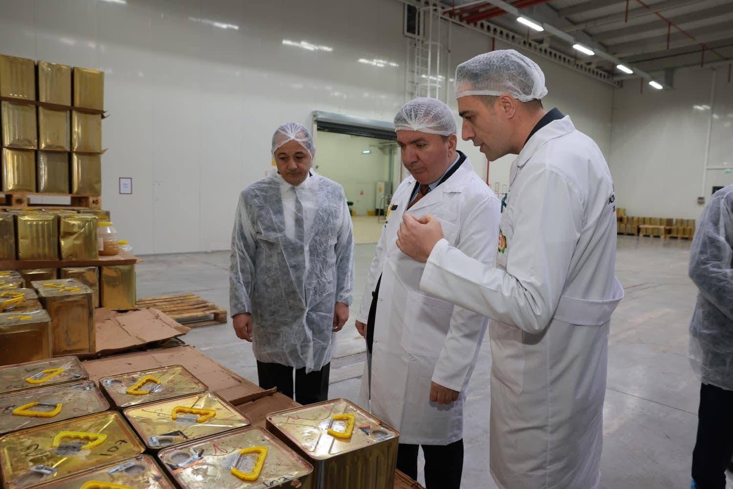 Erzincan’da Bal İşleme Tesisi Ziyaret Edildi