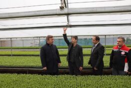 Erzincan’da Fide Üretim Tesisine Ziyaret: Yıllık 4 Milyon Fide Üretimi