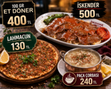 Erzincan’da Lokanta Fiyatlarına Yeni Ayar: Zamlı Tarife Sahada Uygulanıyor