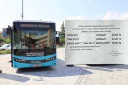 Erzincan’da Toplu Taşıma Ücretlerine Zam