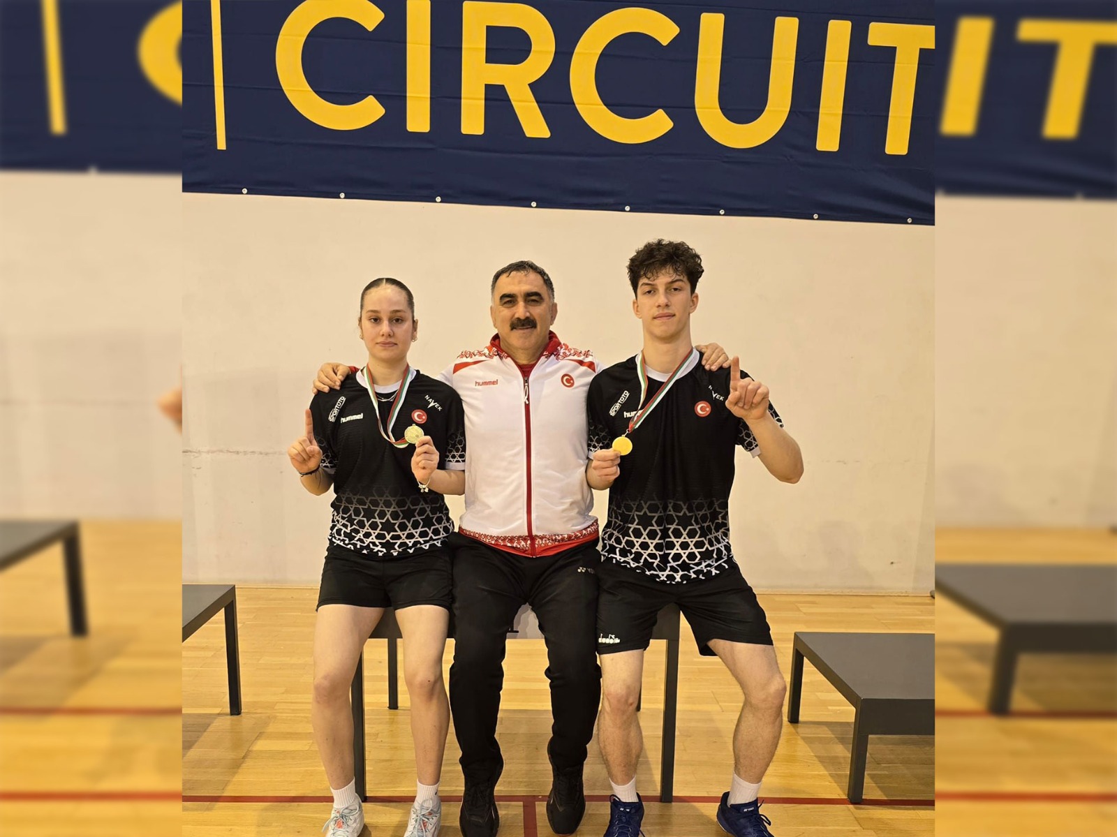 Erzincanlı Genç Badmintoncular Avrupa’da Kürsüye Çıktı