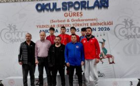 Erzincanlı Güreşçiden Türkiye Üçüncülüğü Başarısı