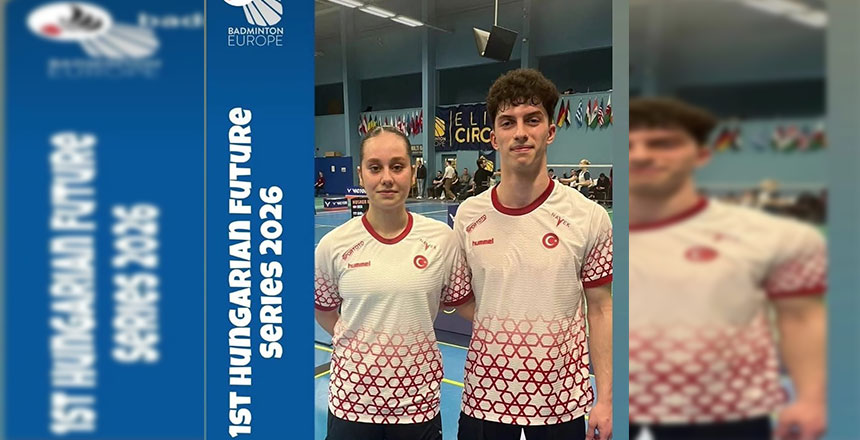 Erzincanlı Millî Badmintoncular Macaristan’dan Madalyayla Döndü