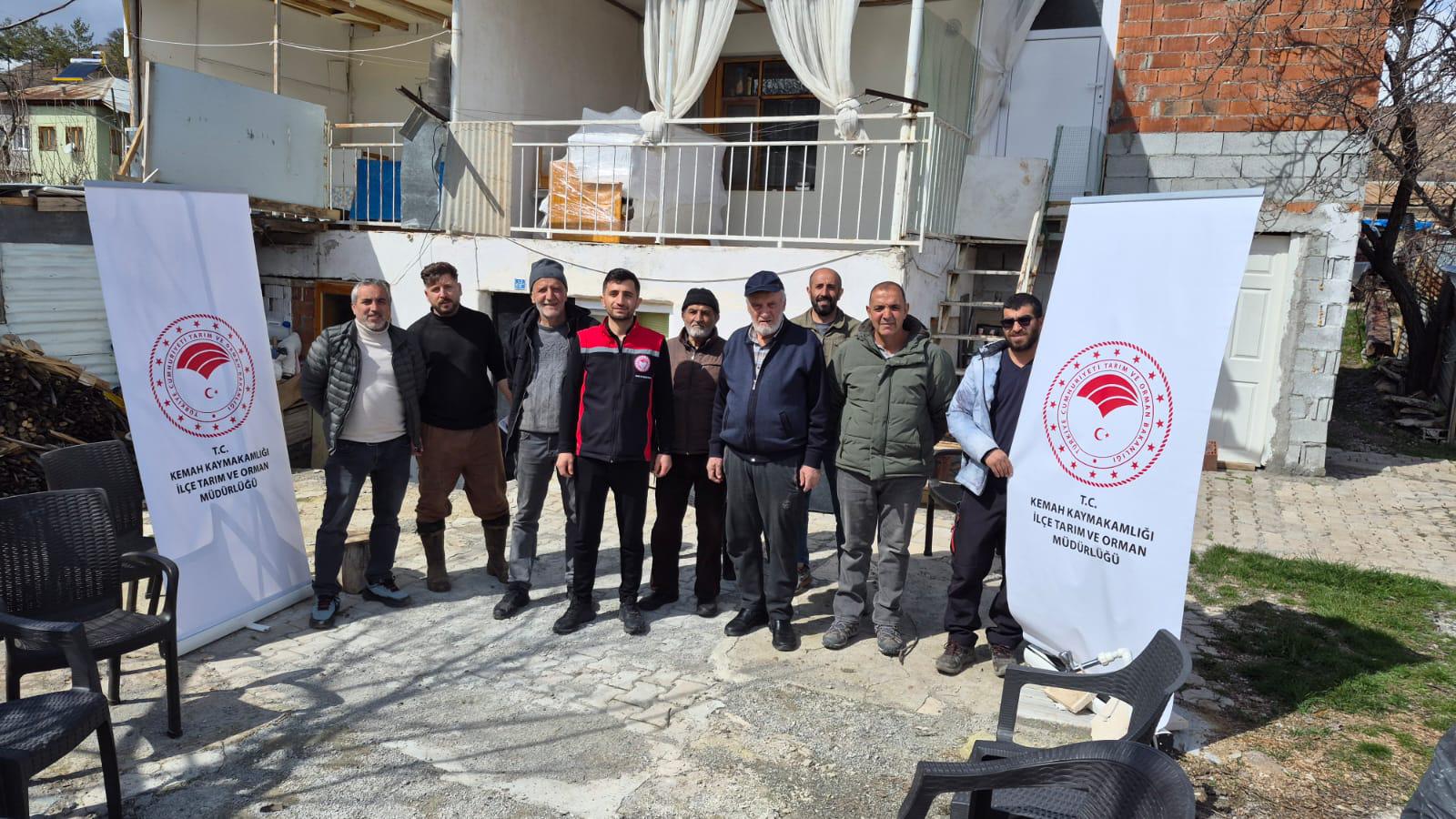 Kemah Alp Köyü’nde Üreticilerle Buluşma: Talepler Yerinde Dinlendi