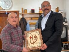 Kemaliye Belediye Başkanı Atmaca’dan Veysel Eginligil’e Teşekkür Ziyareti