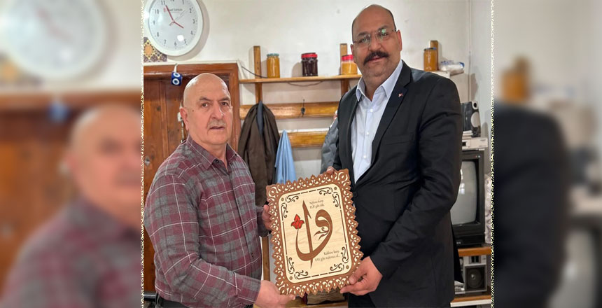 Kemaliye Belediye Başkanı Atmaca’dan Veysel Eginligil’e Teşekkür Ziyareti