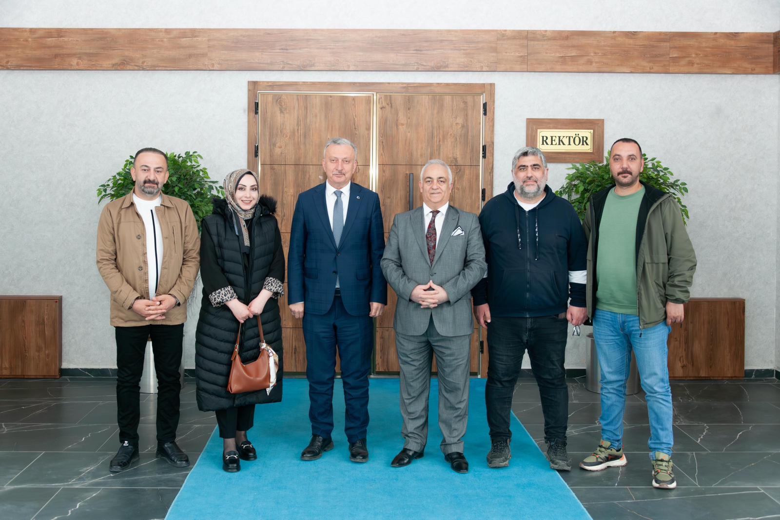 EGC Yönetiminden Rektör Levent’e Ziyaret