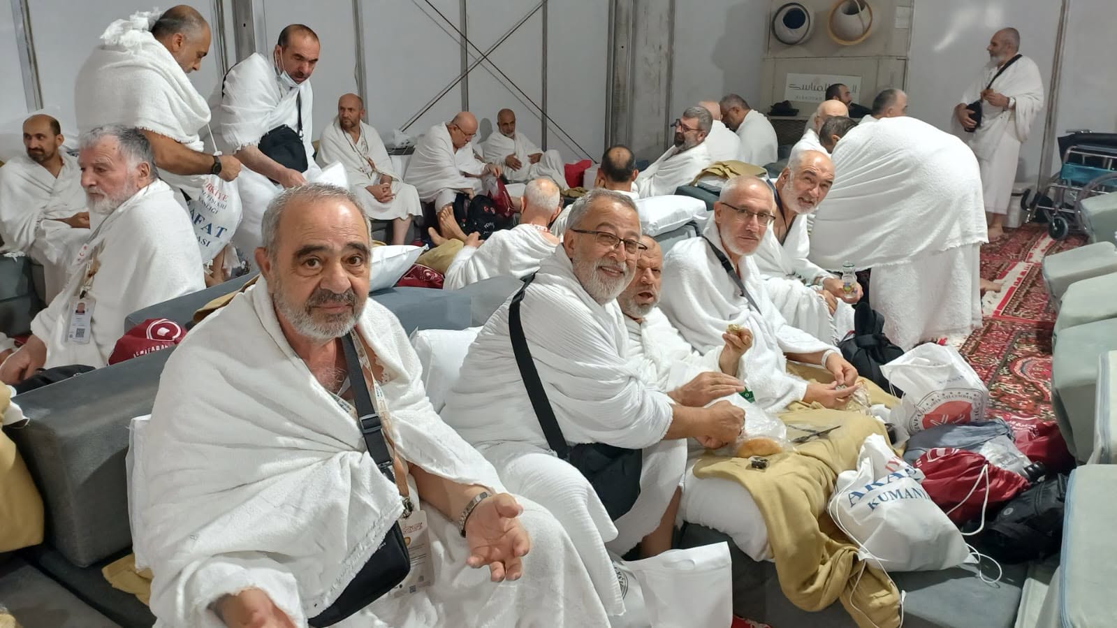 Erzincanlı Hacı Adayları Vakfe İçin Arafat’ta