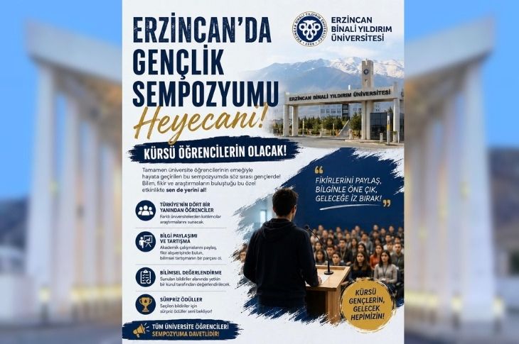 Erzincan’da Gençlik Sempozyumu Heyecanı: Kürsü Öğrencilerin Olacak