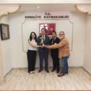 “Anadolu’nun Mirası Soframda” Yarışmasında Ödül Alan Öğrencilerden Kaymakam ARIKAN’a Ziyaret