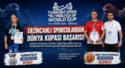 Antalya’da Erzincanlı Sporculardan Dünya Kupası Başarısı