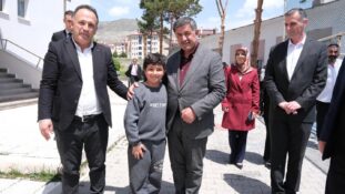 Başkan AKSUN Çukurkuyu’da Öğrencilerle Buluştu