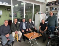 Başkan AKSUN’dan Sanayi Esnafına 1 Mayıs Ziyareti