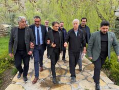 Çağlayan’da Sel Sonrası Esnafa Moral Ziyareti