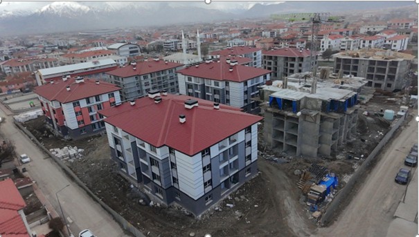 Erzincan’daki 159 Konutluk Kentsel Dönüşüm Projesinde Yüzde 65’e Ulaşıldı