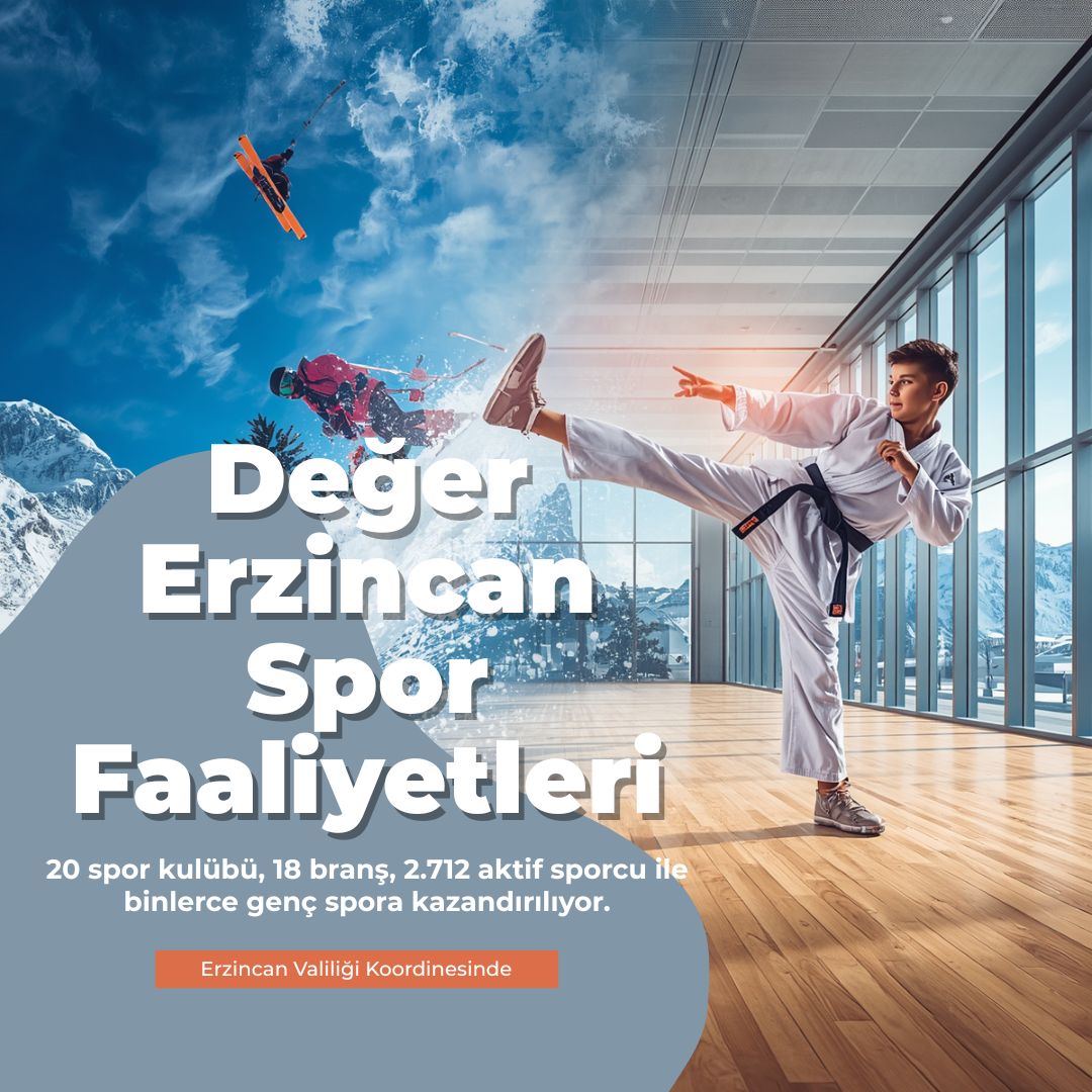 Erzincan’ın Geleceği Sporla Şekilleniyor