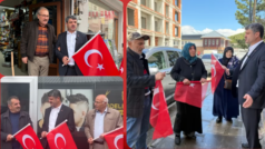 Refahiye’de 19 Mayıs Coşkusu: Başkan Fatih KÖK’ten Esnafa Türk Bayrağı Hediyesi