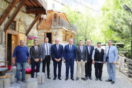 Rektör LEVENT’ten Kemaliye Teması: “Bölgeye Katkı Sunacak Projelere Desteğimiz Sürecek”