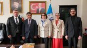 TÜRKSOY Heyetinden Başkan Bekir AKSUN’a Anlamlı Ziyaret