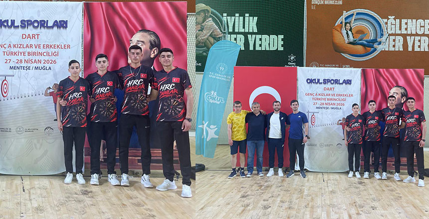 Tercan MTAL Dart Takımı Türkiye Beşincisi Oldu