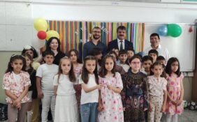 Başkan Kök, Öğrencilerin Karne Sevincine Ortak Oldu