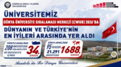 EBYÜ Dünyanın En İyi Üniversiteleri Arasında Yer Aldı