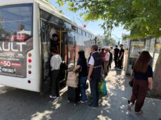 Erzincan Belediyesi’nden YKS Günü Öğrencilere Tam Destek