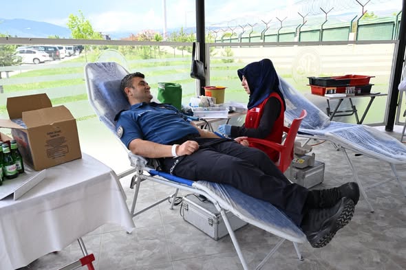 Erzincan Emniyeti’nden Kan Bağışı Kampanyasına Anlamlı Destek