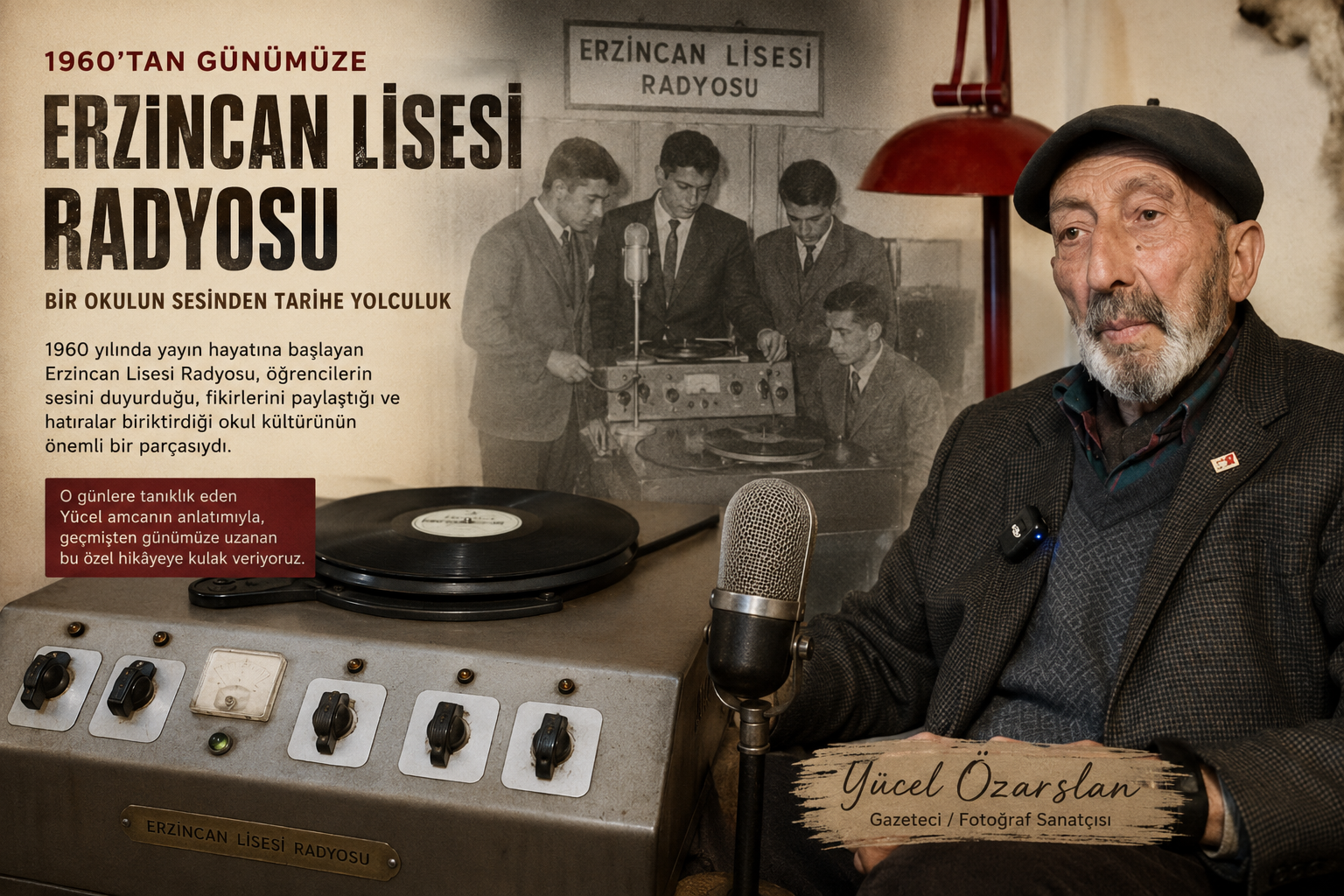 Erzincan Lisesi Radyosu: Bir Okulun Sesinden Tarihe Yolculuk