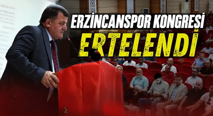 Erzincanspor’da Kritik Genel Kurul Ertelendi: Şirketleşme Kararı 5 Temmuz’da Görüşülecek