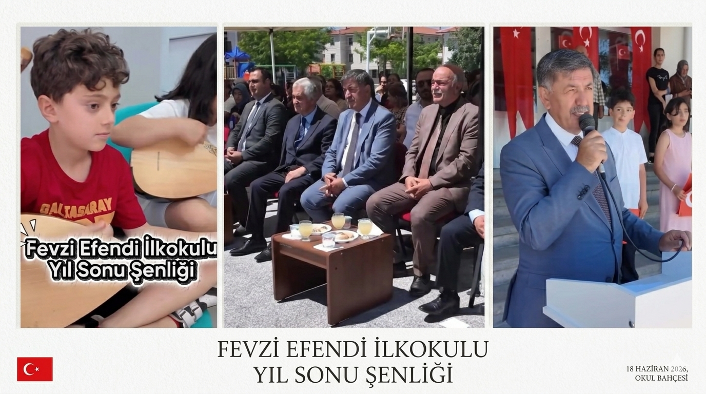 Fevzi Efendi İlkokulu’nda Yıl Sonu Şenliği Coşkusu