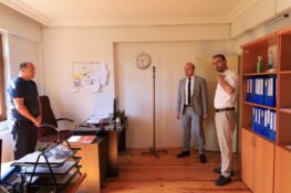 İl Müdürü ÜNALAN’dan Üzümlü Çocuk Evleri Sitesi’ne İlk Ziyaret