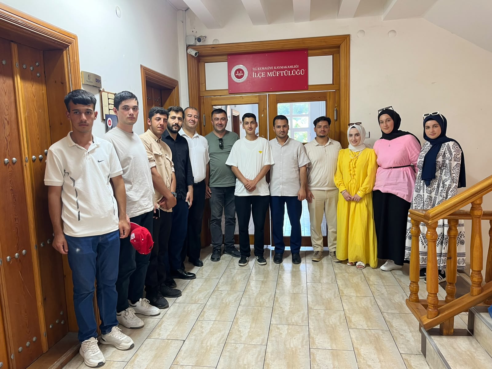 İmam Hatip Öğrencilerinden Kemaliye Müftülüğüne Anlamlı Ziyaret