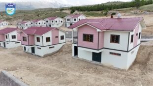 Kemah’ta AFAD ve TOKİ Konutlarında Sona Gelindi