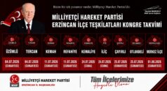 Mhp Erzincan’da İlçe Kongre Takvimini Açıkladı