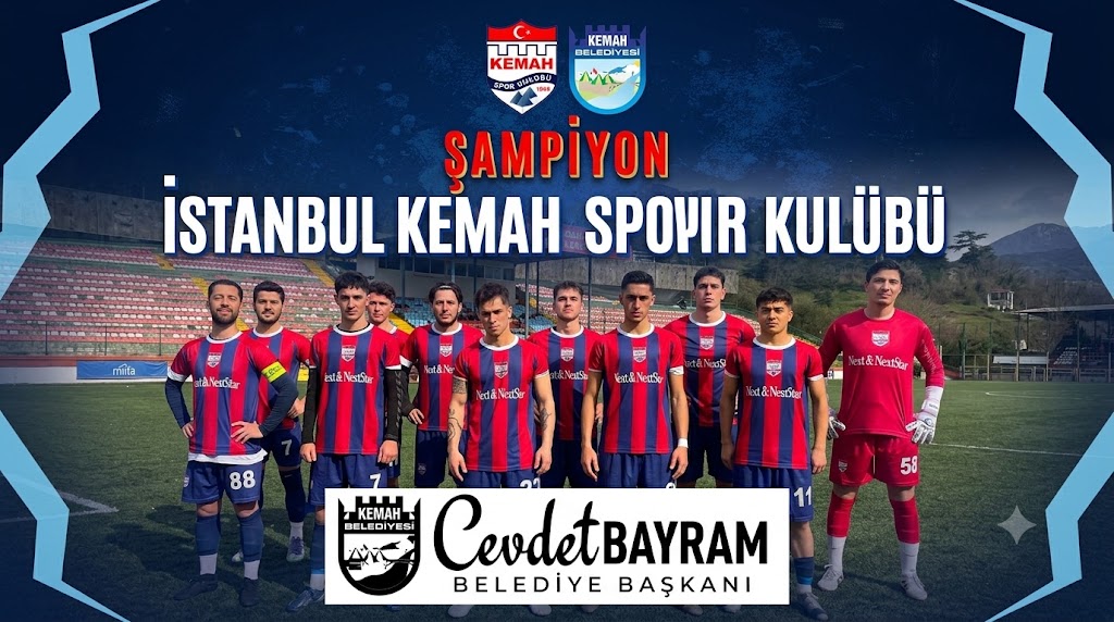 Şampiyon Kemah Spor Amatör 1. Lig’e Yükseldi