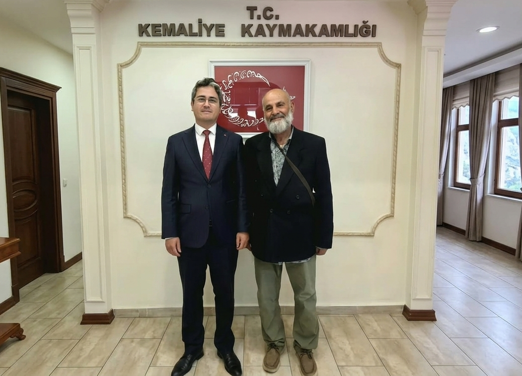 Toybelen Köyü Muhtarı Eraydın’dan Kaymakam Arıkan’a Ziyaret