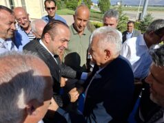 Türk Devletleri Teşkilatı Aksakallar Konseyi Başkanı Binali Yıldırım Erzincan’da Karşılandı