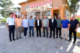 Başkan Tanoğlu ve Meclis Başkanı Aksu’dan Refahiye’de Üye Ziyaretleri