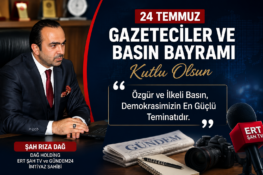 Dağ: “Gazetecilik Büyük Fedakârlık ve Sorumluluk Gerektiren Onurlu Bir Meslektir”