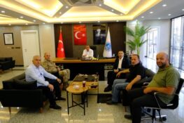 Denizli Ticaret Odası Başkanı Erdoğan ve Tuğgeneral Yanık’tan ETSO’ya Ziyaret
