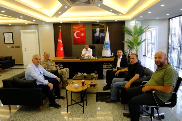 Denizli Ticaret Odası Başkanı Erdoğan ve Tuğgeneral Yanık’tan ETSO’ya Ziyaret