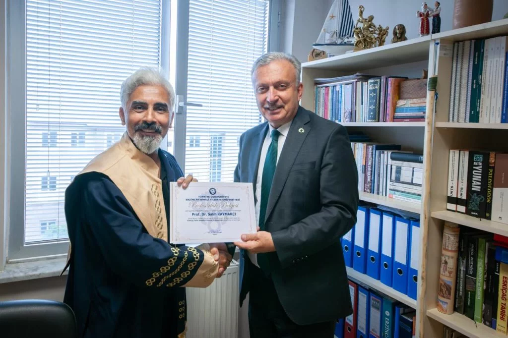 EBYÜ’de Akademik Yükselme Sevinci: Rektör Levent’ten Öğretim Üyelerine Tebrik Ziyareti