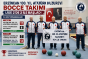 Erzincan 100. Yıl Atatürk Huzurevi Bocce Takımı Lige 2’de 2 ile Başladı