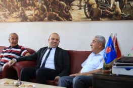 Erzincan Aile ve Sosyal Hizmetler İl Müdürü Ünalan’dan Muharip Gaziler Derneği’ne Ziyaret