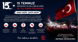 Erzincan’da 15 Temmuz’un 10. Yılı Anma Programı Açıklandı