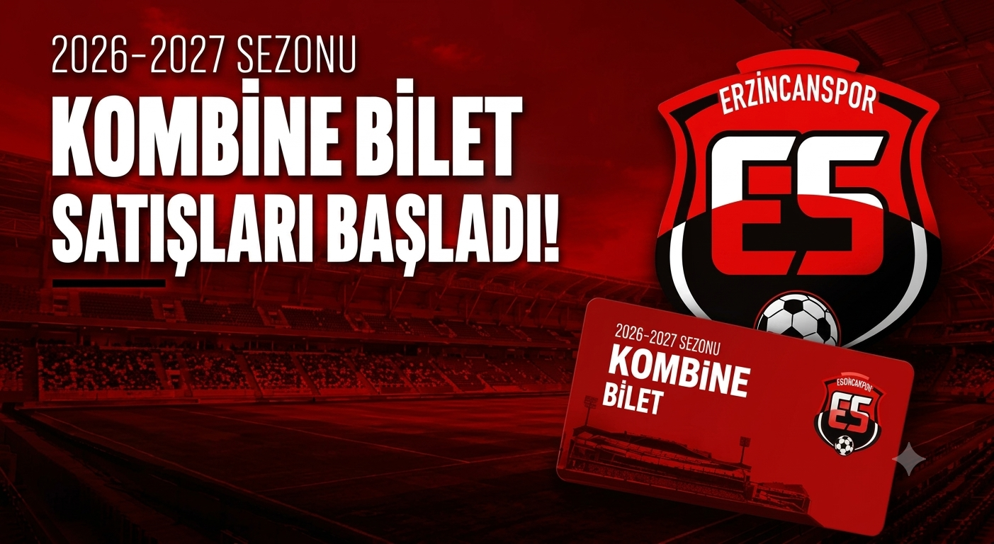 Erzincanspor’da Kombine Bilet Satışları Başladı