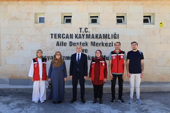 İl Müdürü Ünalan, Tercan Sosyal Hizmet Merkezi’nde İncelemelerde Bulundu